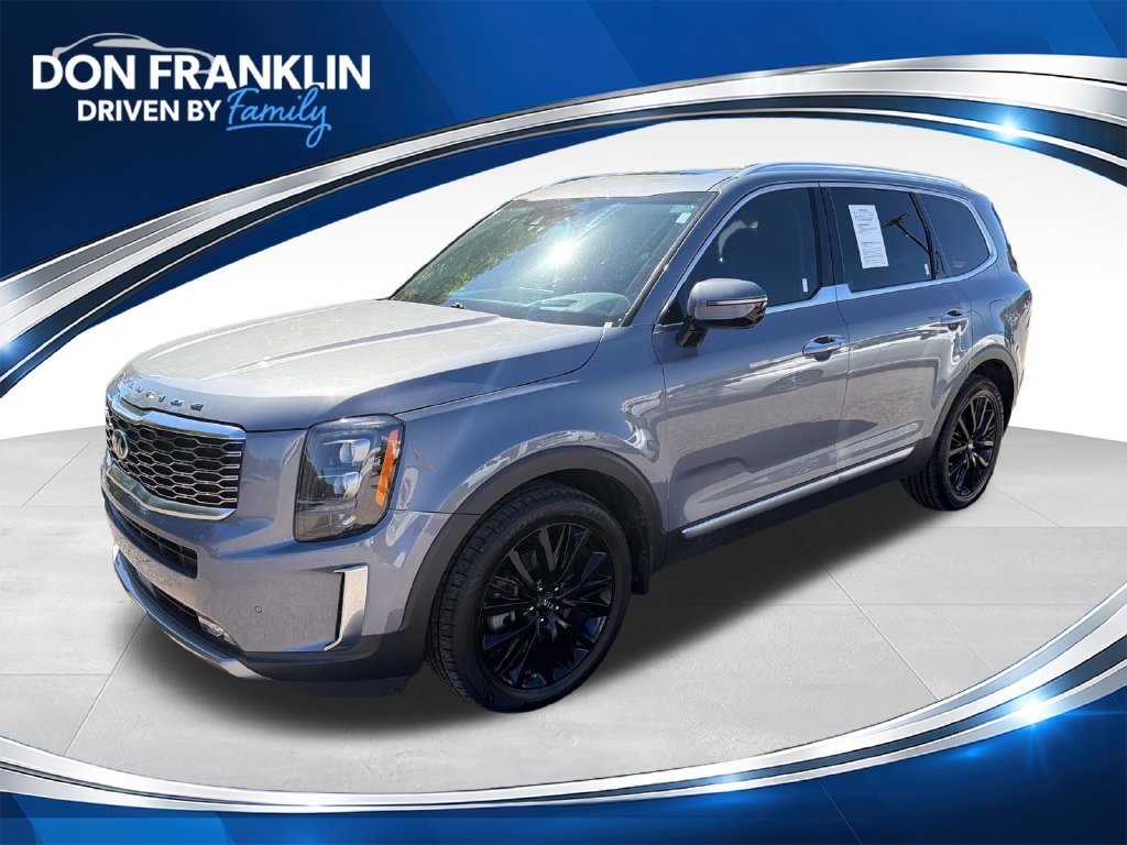 Used 2021 Silver Kia SX image 1