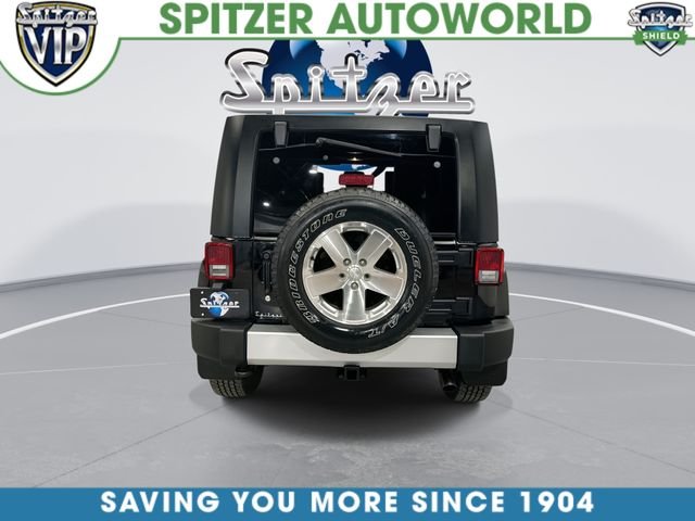 Used 2009 Black Jeep Unlimited Sahara image 8