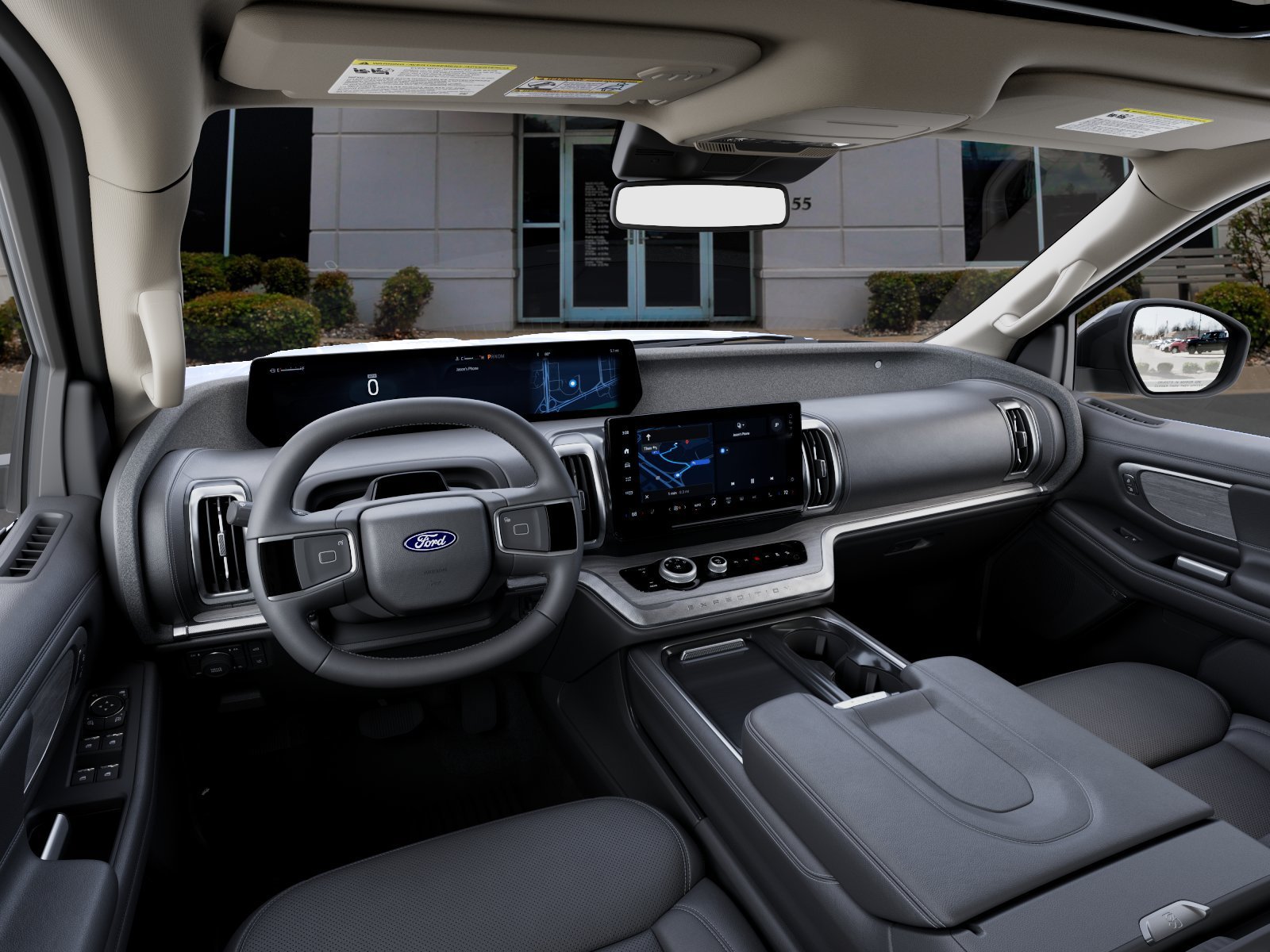 New 2027 Star White Metallic Tri-Coat Ford Platinum image 9
