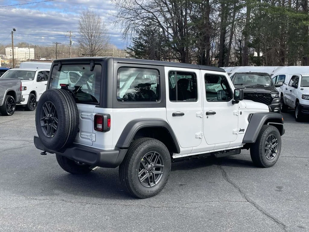 New 2026 Bright White Clear-Coat Exterior Paint Jeep Sport image 8