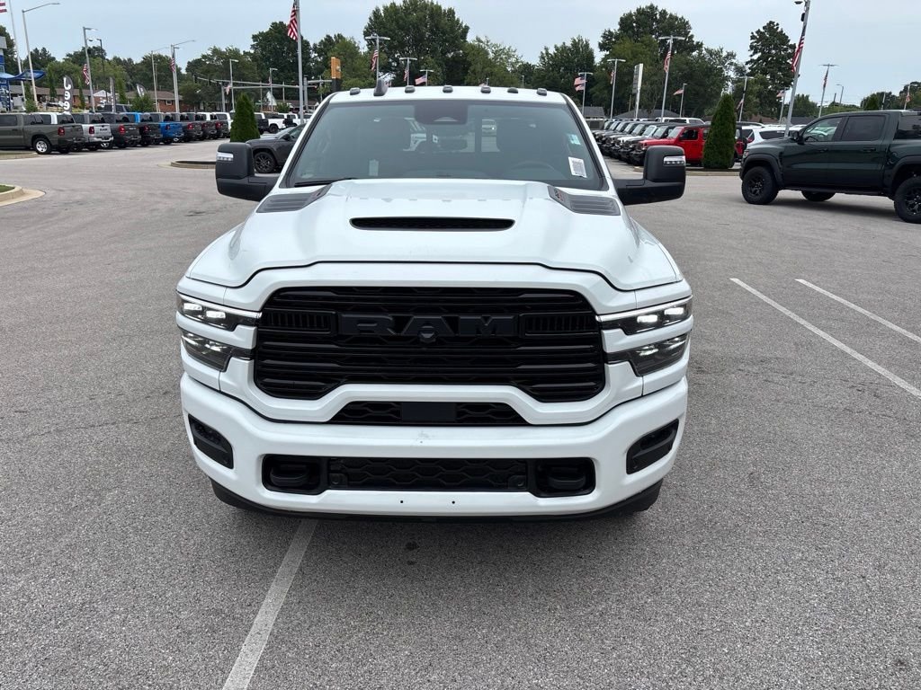 New 2026 Bright White Clear-Coat Exterior Paint RAM Laramie image 2