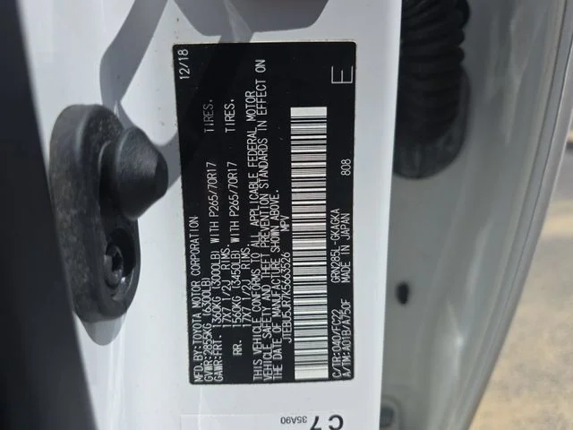 Used 2019 White Toyota TRD Off-Road image 35