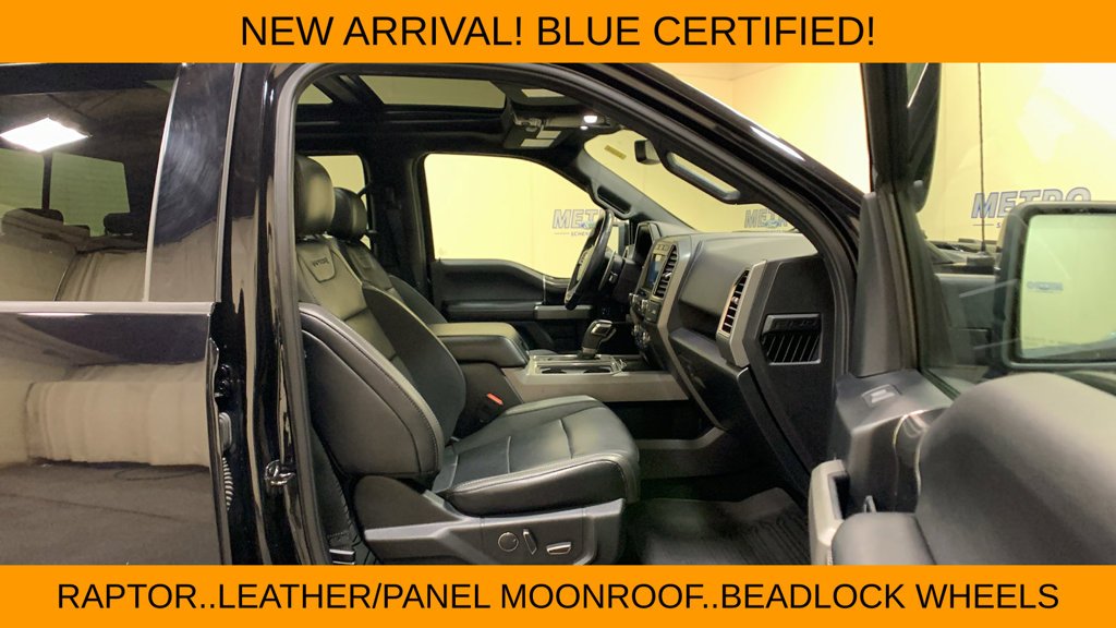 Certified Used 2019 Black Metallic Ford Raptor image 11
