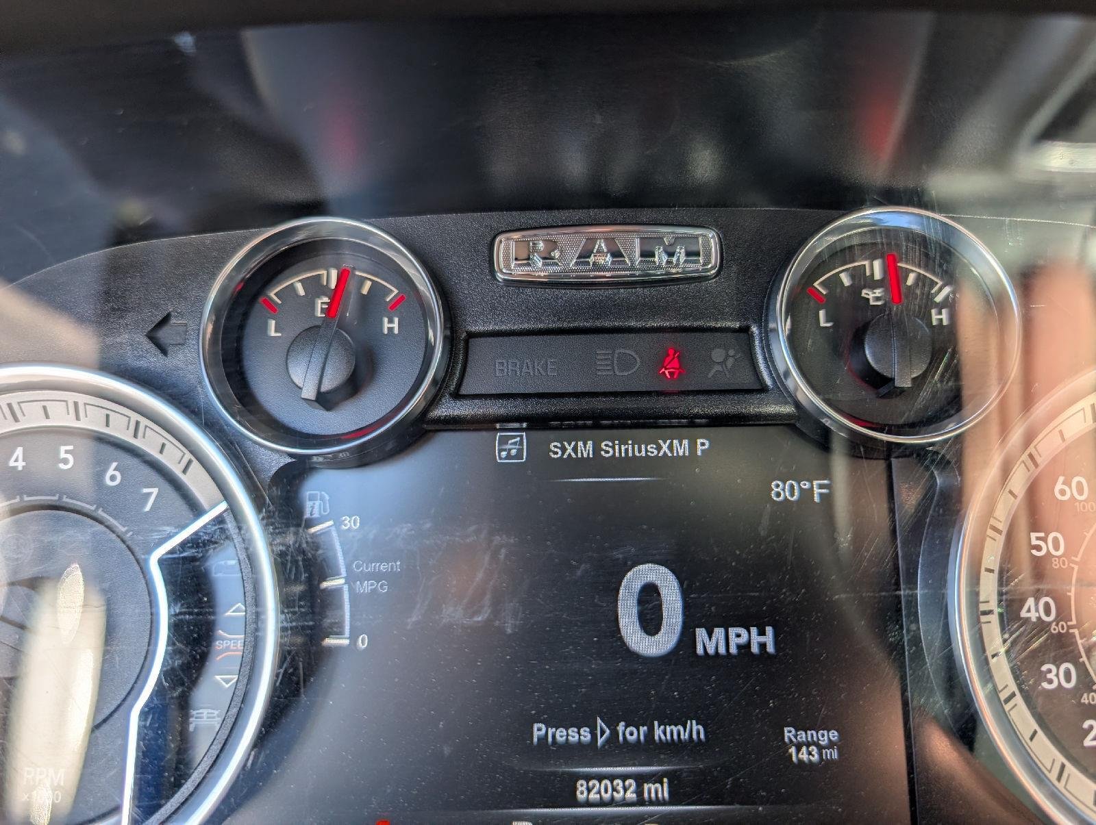 Used 2018 Blue Streak Pearlcoat Ram Big Horn image 12