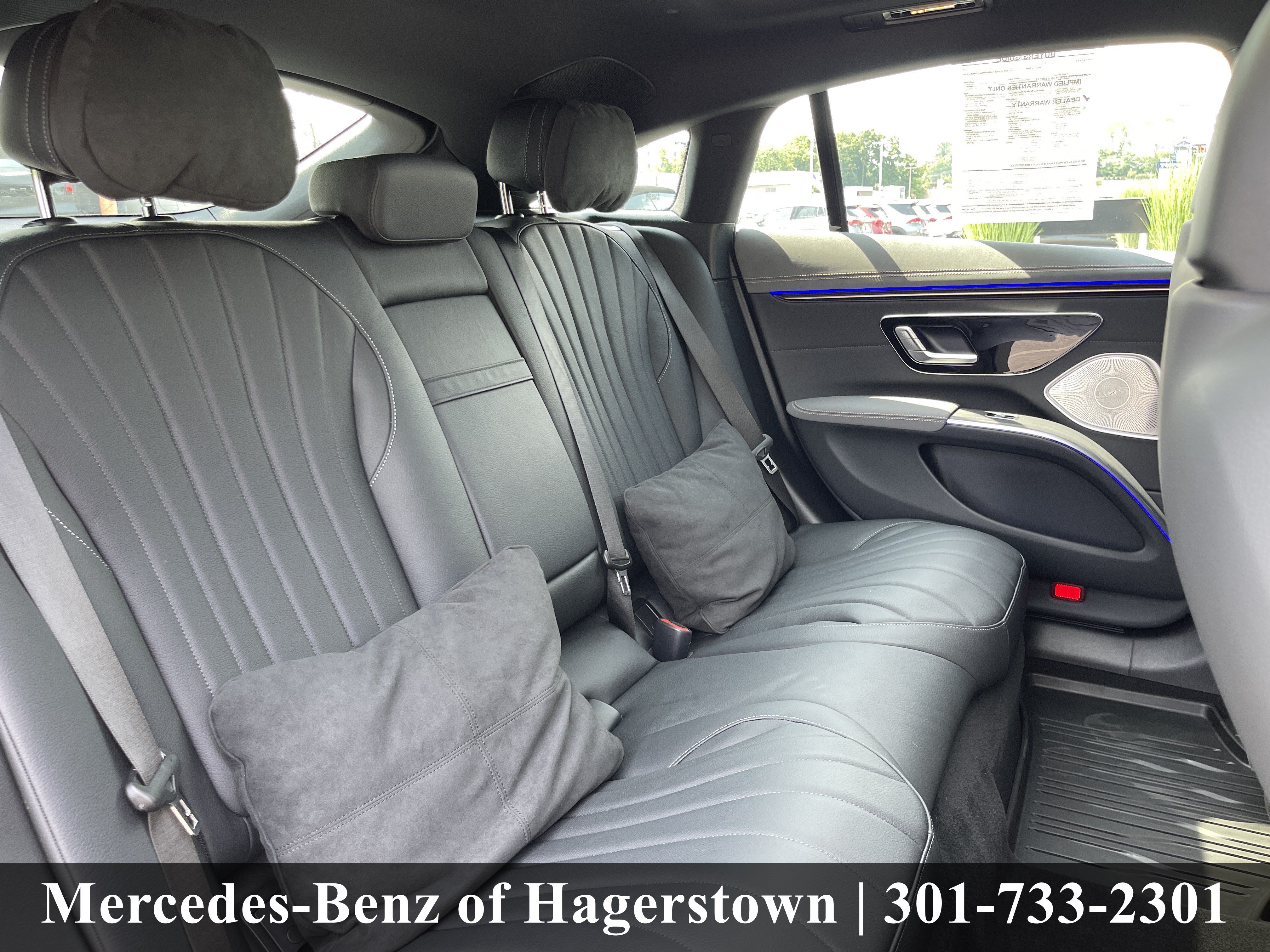 Certified Used 2023 Obsidian Black Metallic Mercedes-Benz EQS 450 4MATIC® Sedan image 28