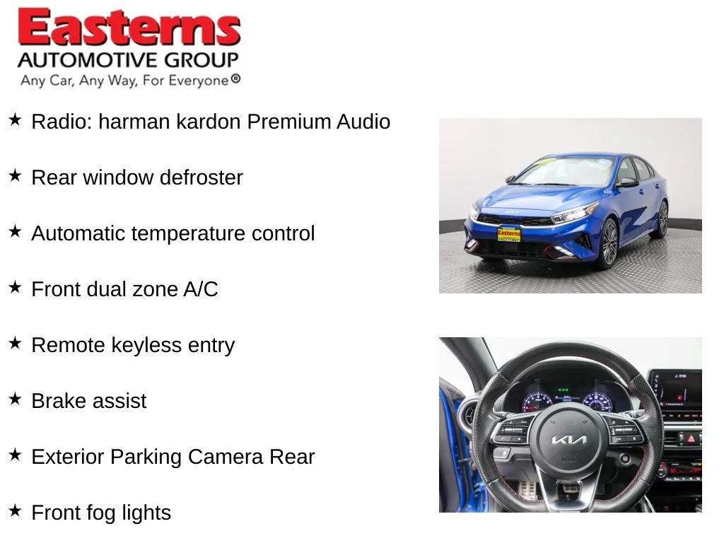 Used 2023 Blue Kia GT image 11