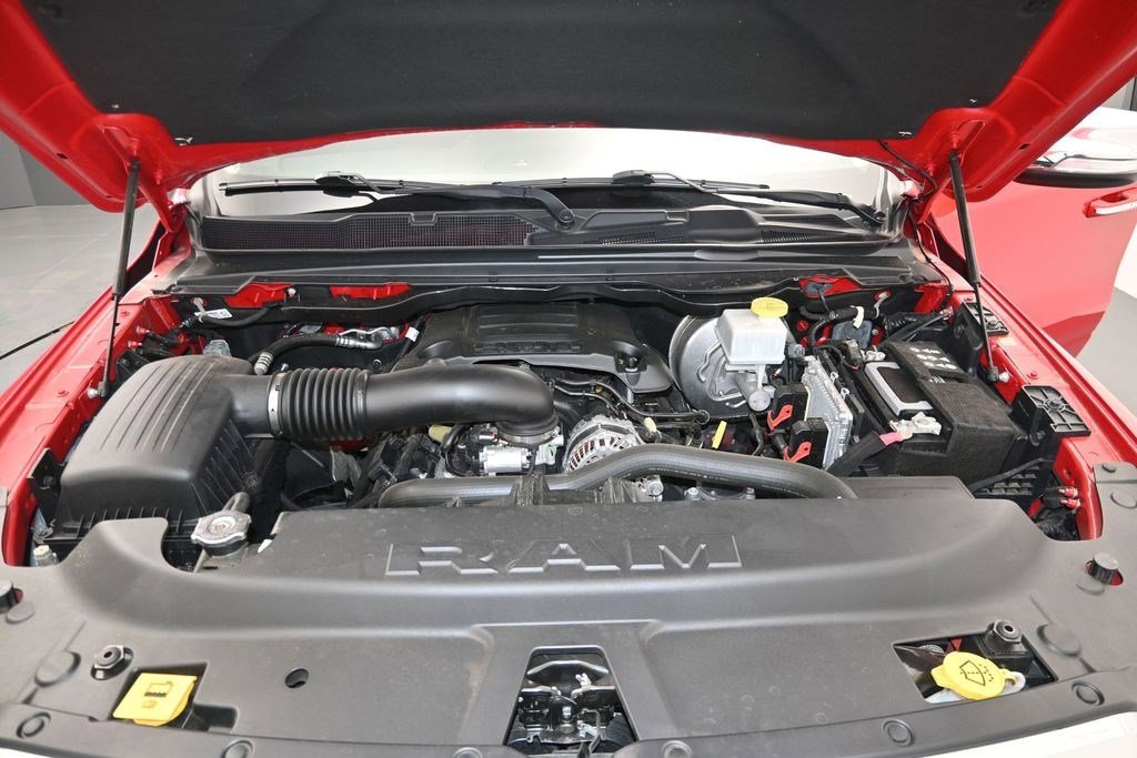 Used 2022 Flame Red Clearcoat Ram Laramie image 9