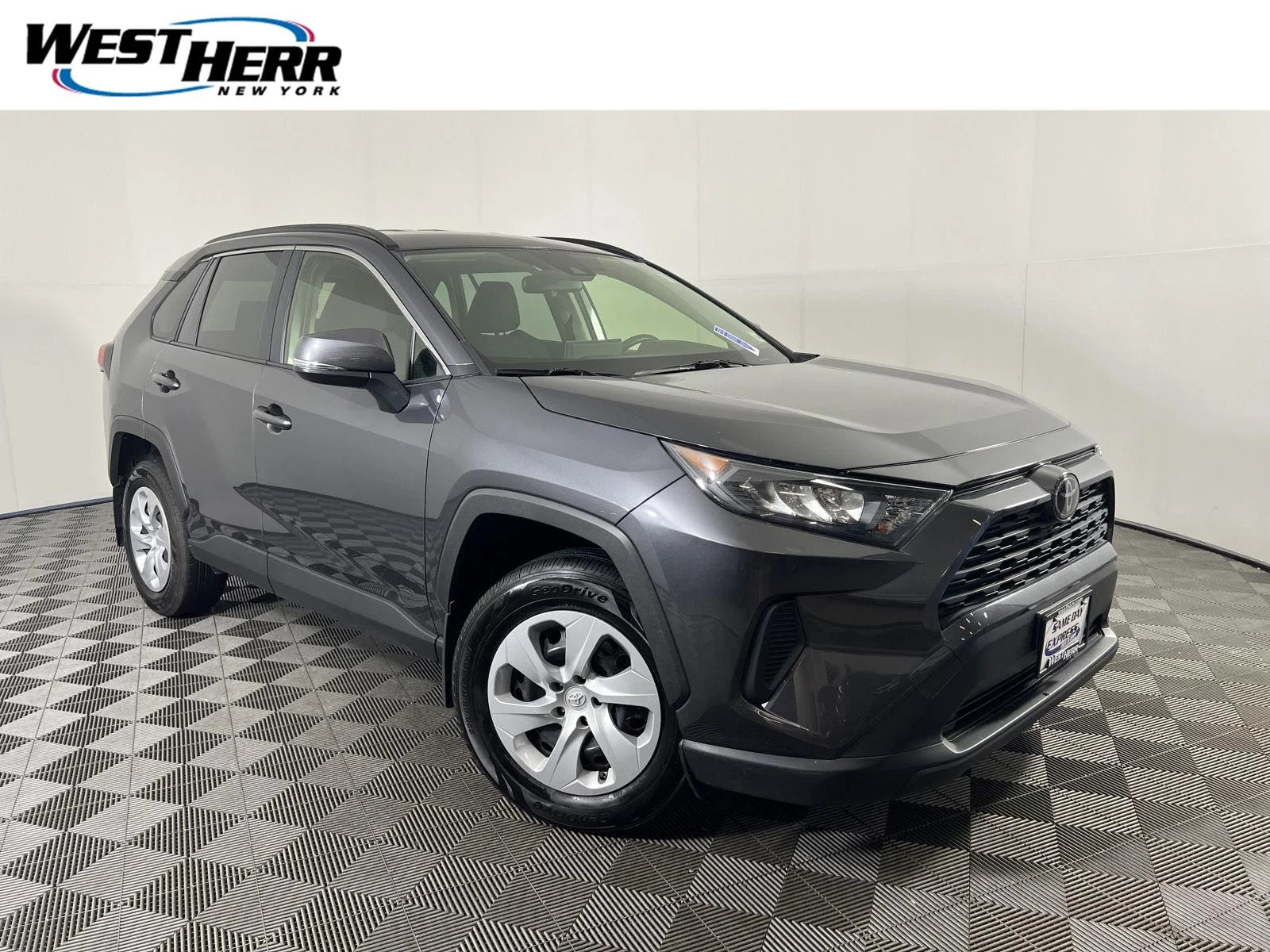 Used 2019 Magnetic Gray Metallic Toyota LE image 1