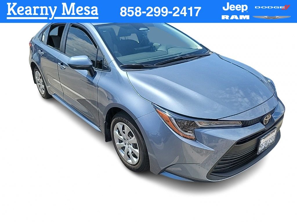 Used 2023 Blue Toyota LE image 1