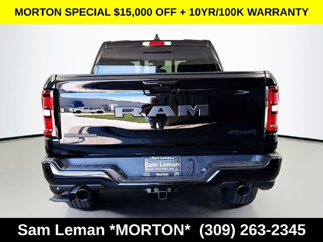 New 2026 Diamond Black Crystal Pearl-Coat Exterior Paint Ram Big Horn/Lone Star image 6