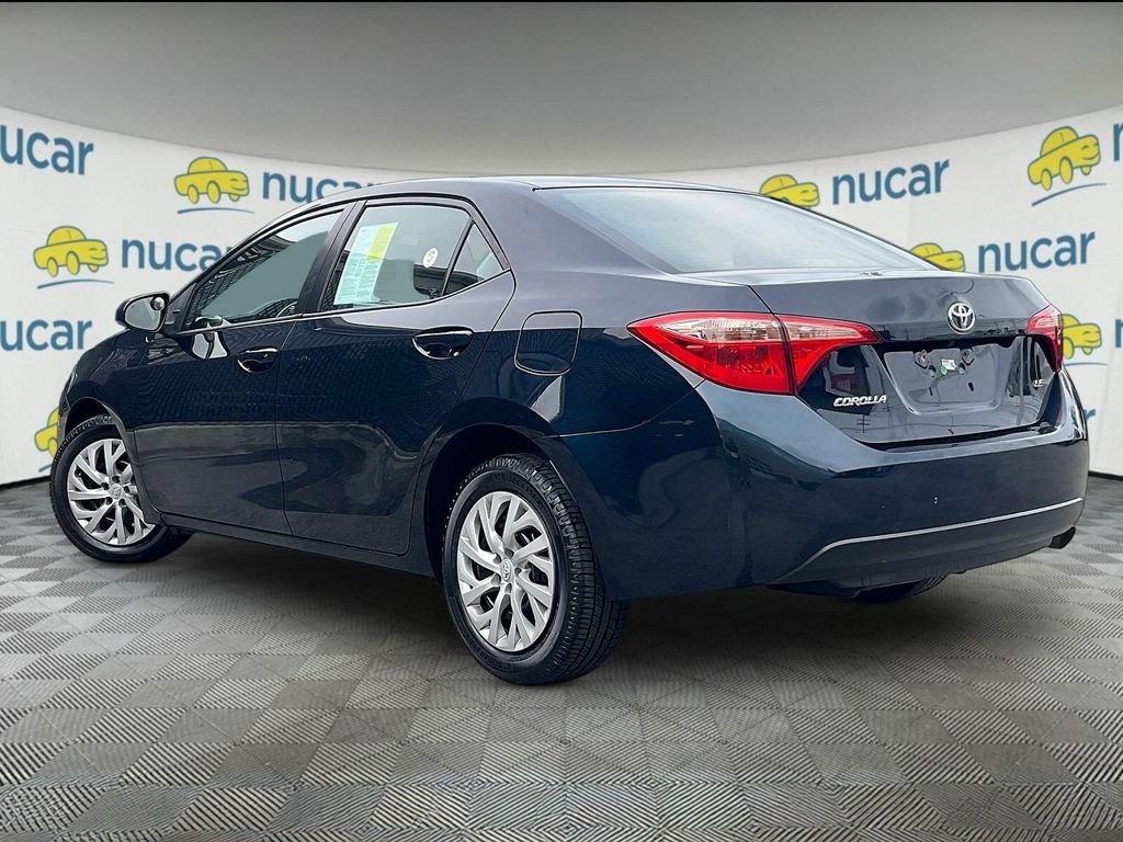 Used 2017 Blue Toyota LE image 4