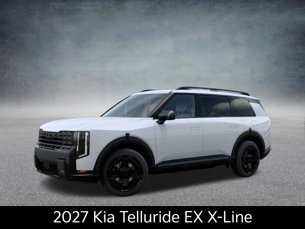 New 2027 Glacial White Pearl Kia X-Line EX image 3