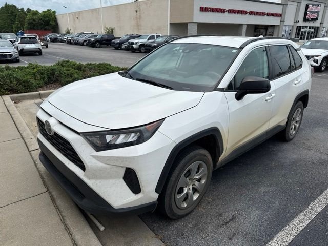 Used 2021 White Toyota LE image 2