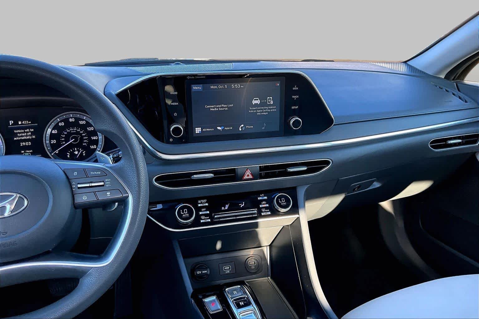 Certified Used 2021 Nocturne Black Hyundai Blue image 7