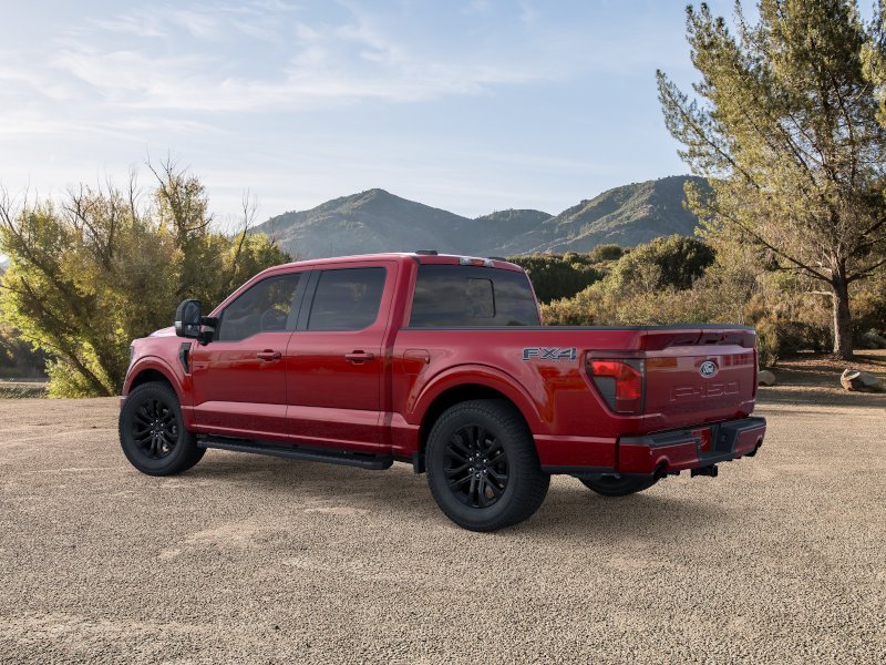 New 2025 Rapid Red Metallic Tinted Clearcoat Ford XLT image 32