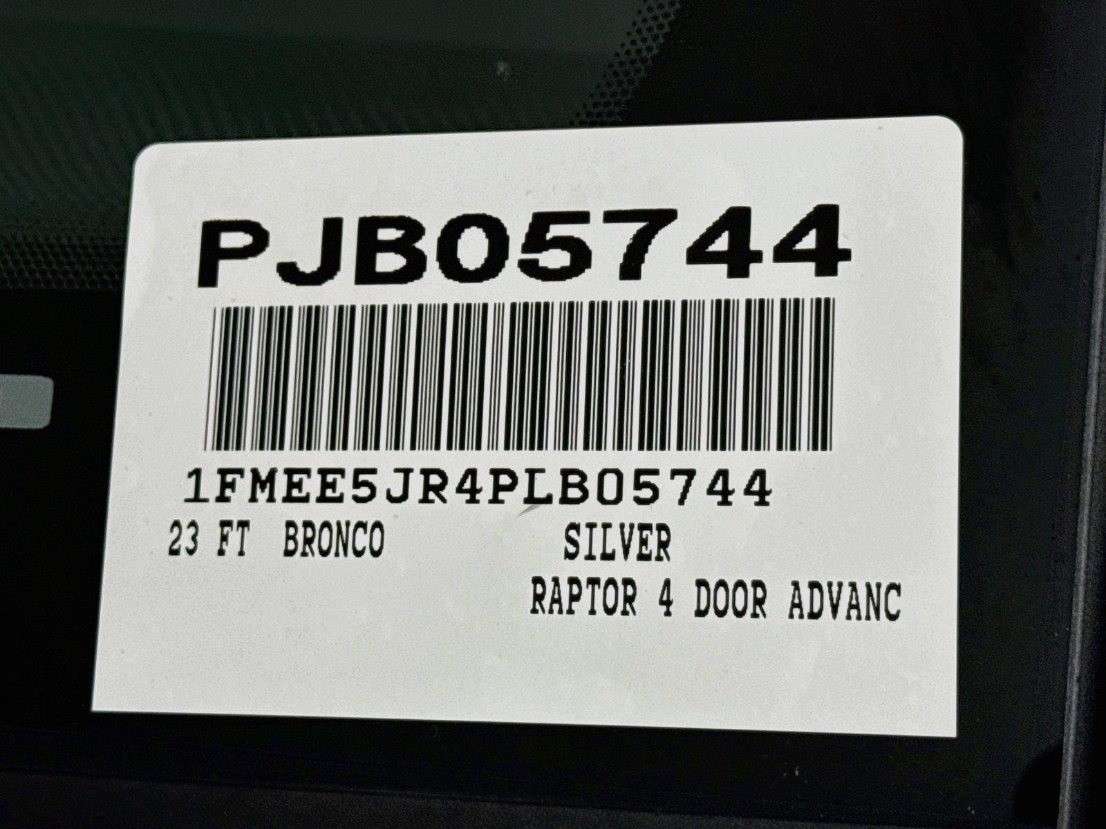 Used 2023 Iconic Silver Metallic Ford Raptor image 41