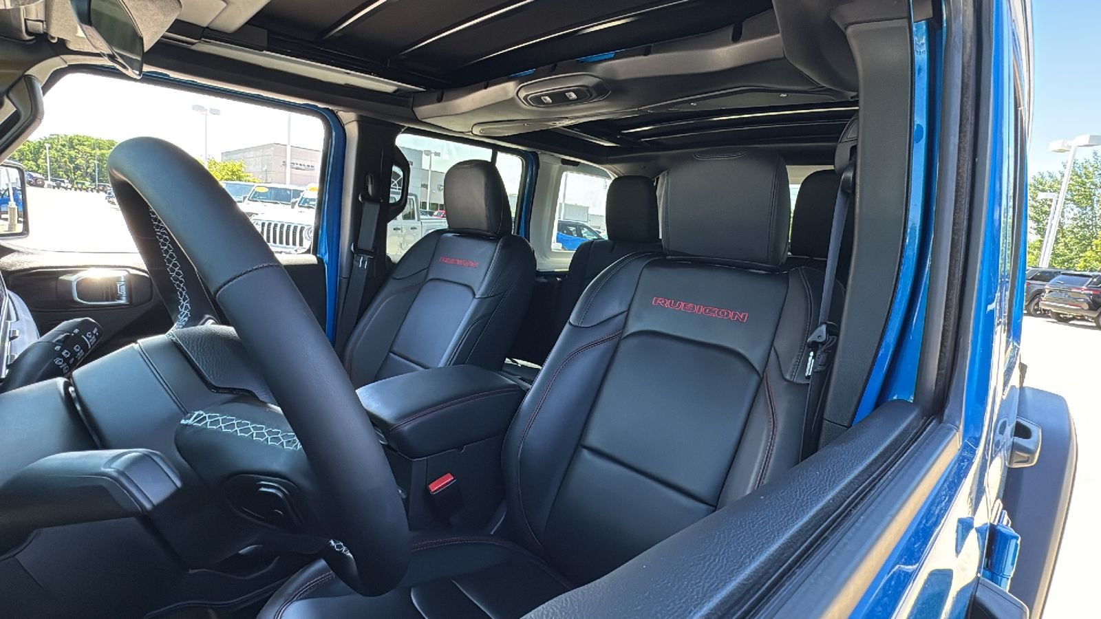 Used 2025 Blue Jeep Rubicon image 18