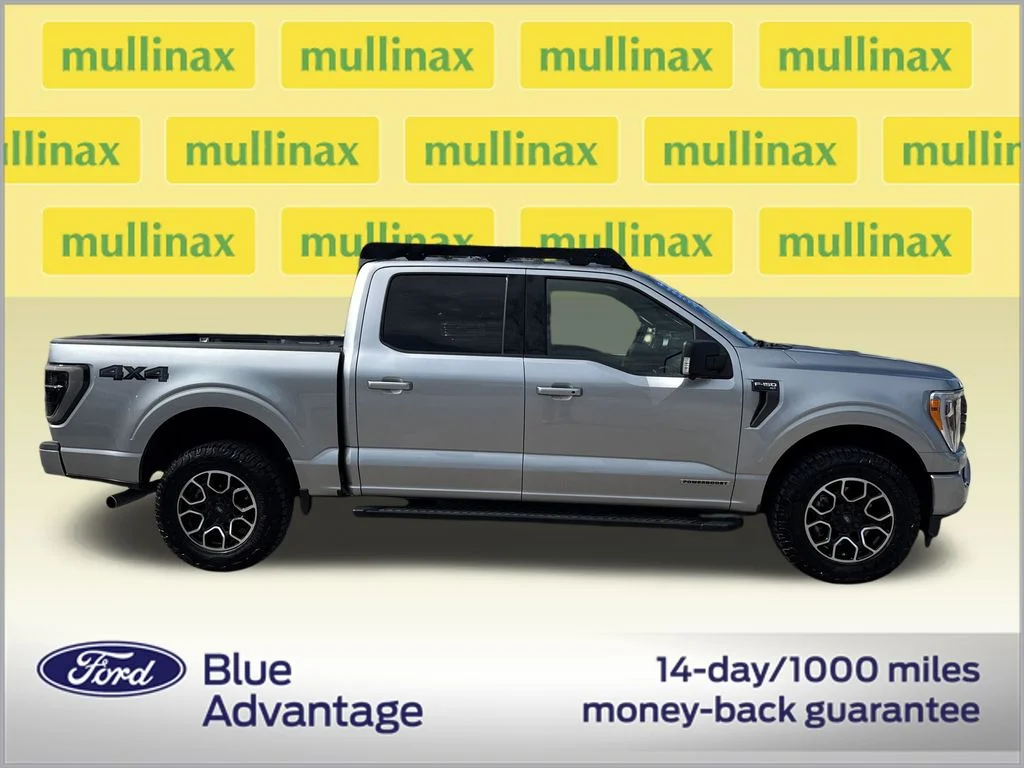 Certified Used 2022 Silver Ford XLT image 2