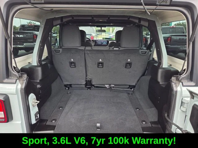 Certified Used 2024 Gray Jeep Sport image 17