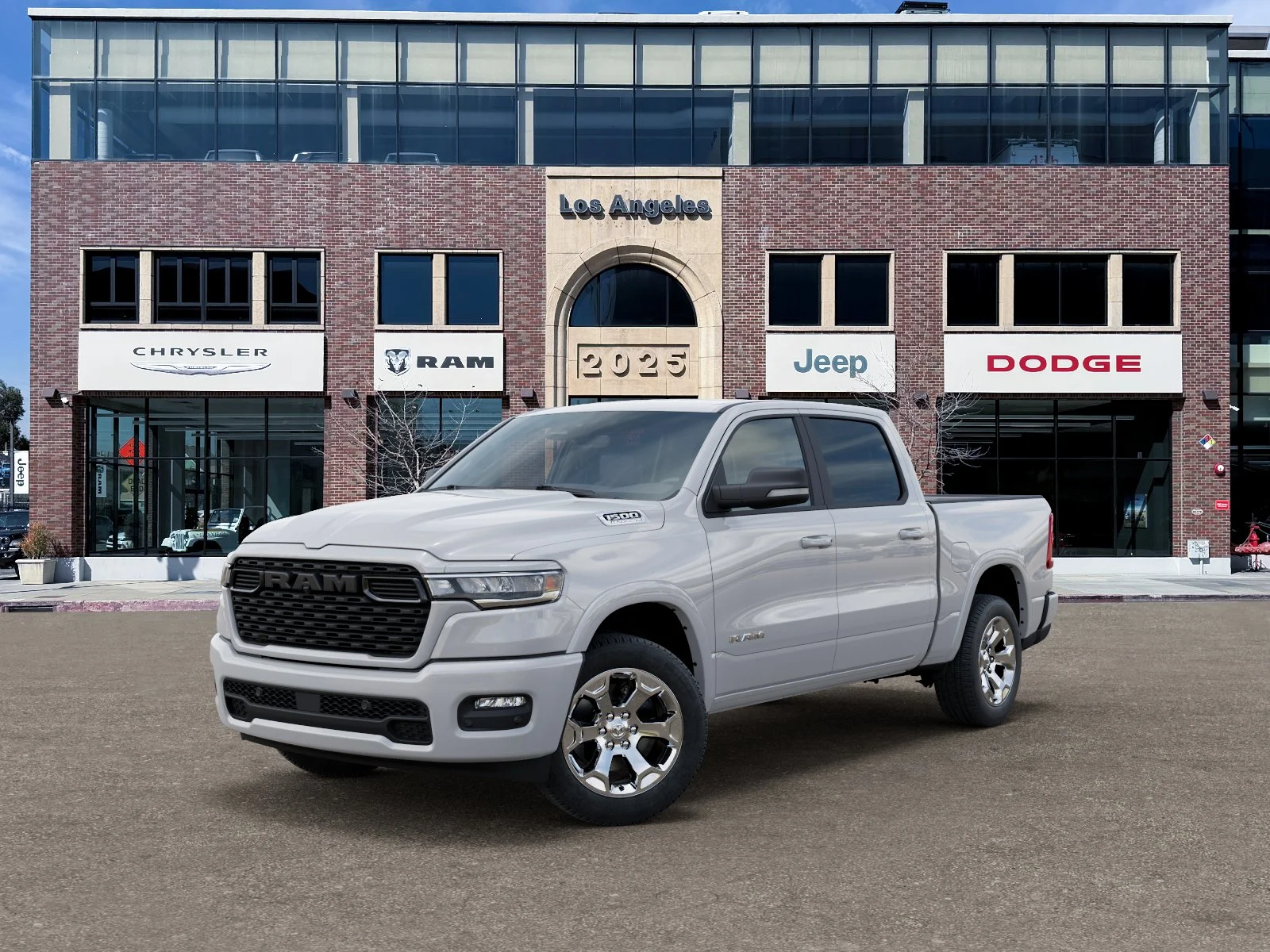 New 2026 Bright White Clear-Coat Exterior Paint RAM Big Horn/Lone Star image 27