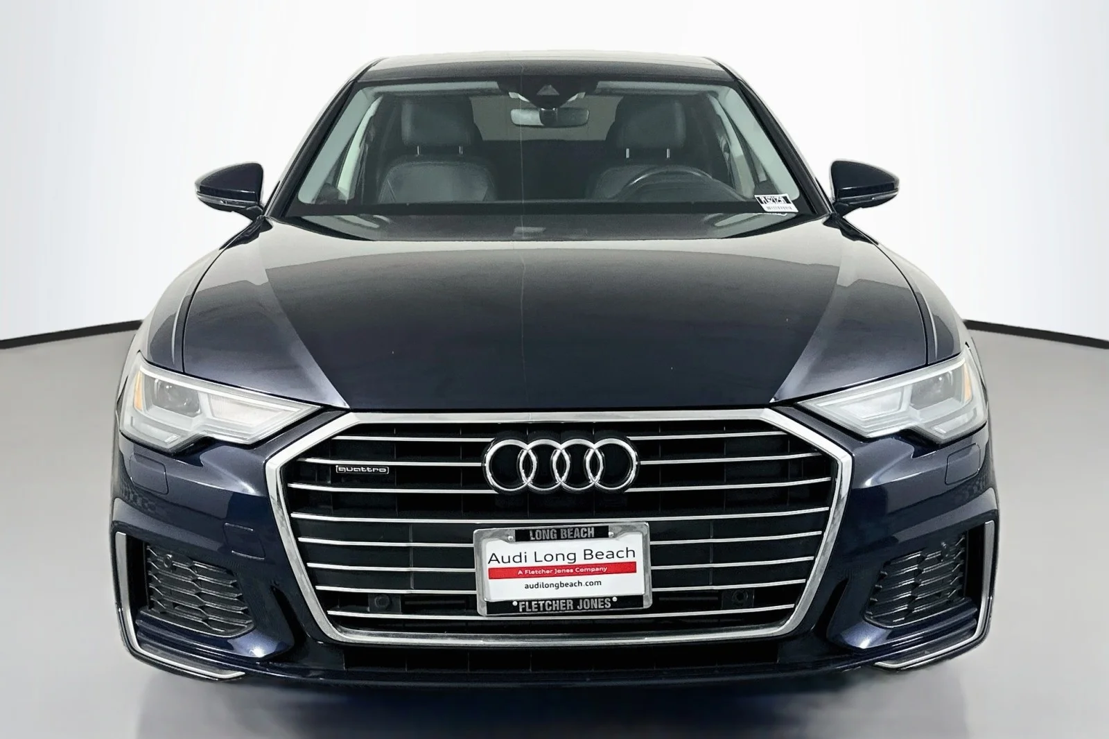Used 2019 Firmament Blue Metallic Audi Premium image 2