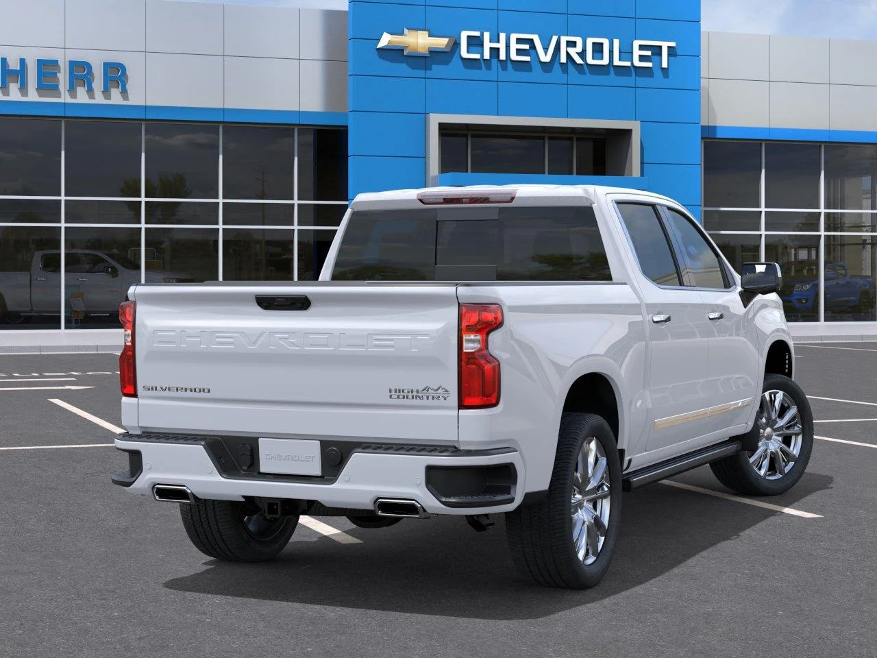 New 2026 Polar White Tricoat Chevrolet High Country image 4