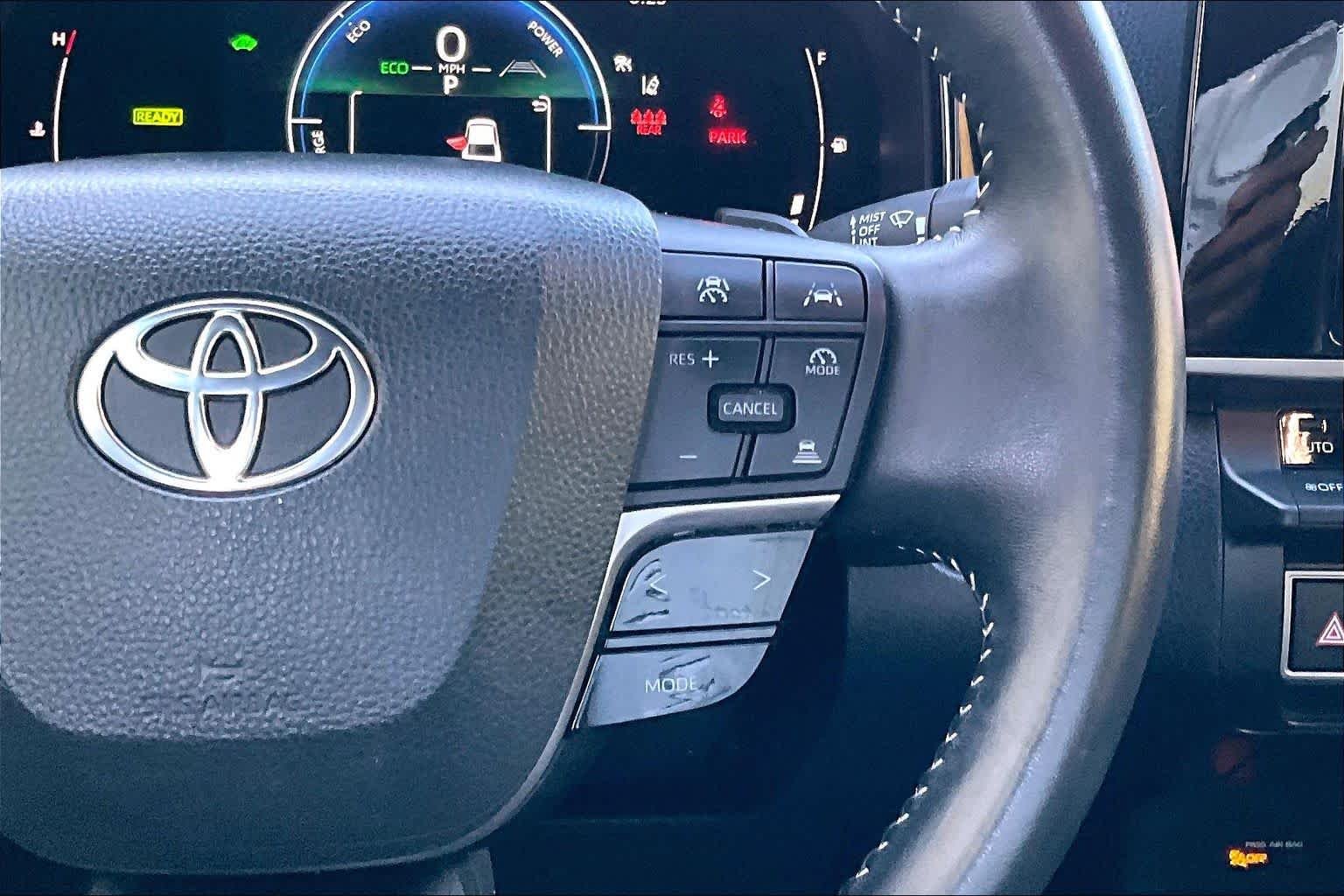 Used 2025 Midnight Black Metallic Toyota SE image 25