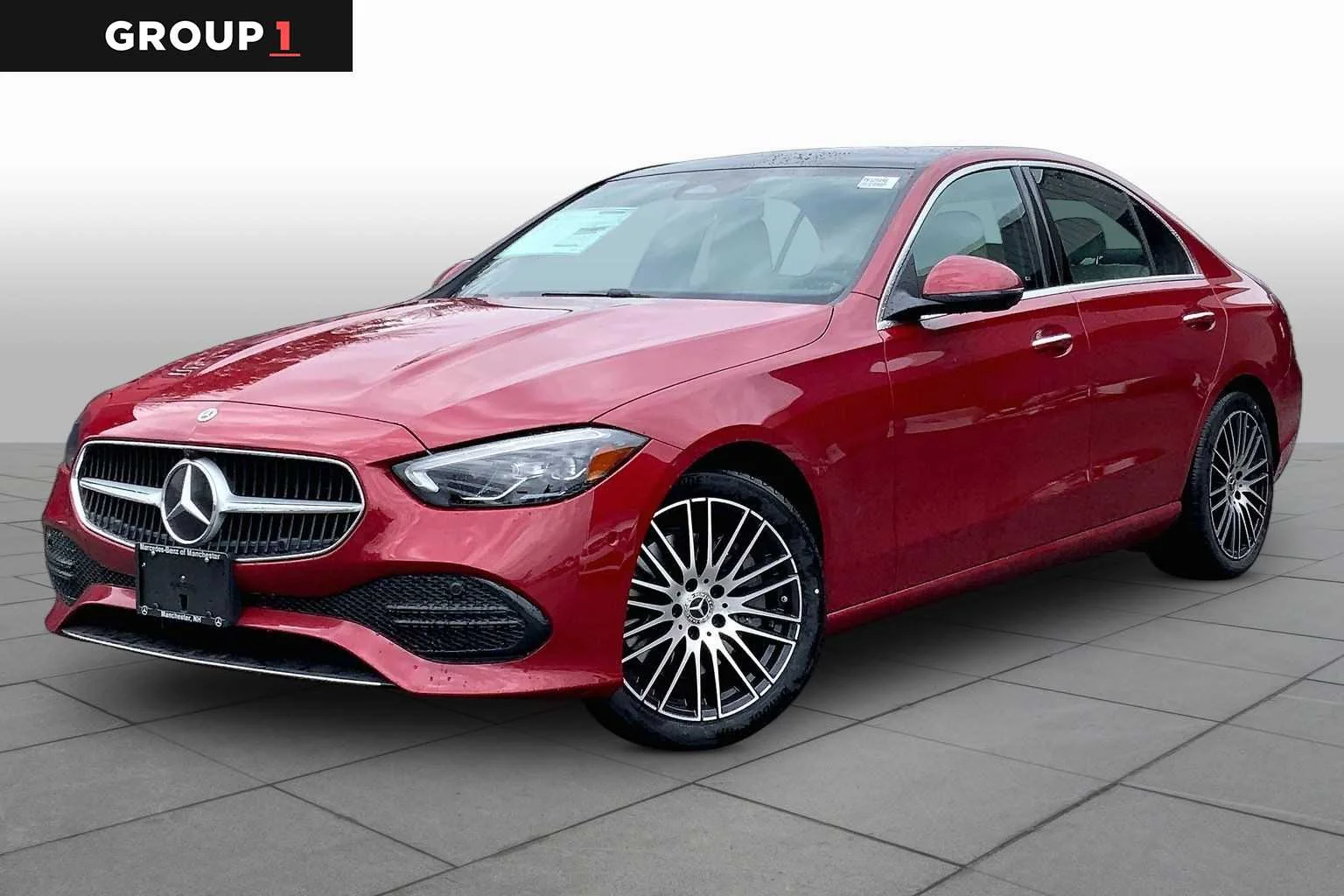 MANUFAKTUR Patagonia Red Metallic 2026 Mercedes-Benz C-Class Sedan All-Wheel Drive 