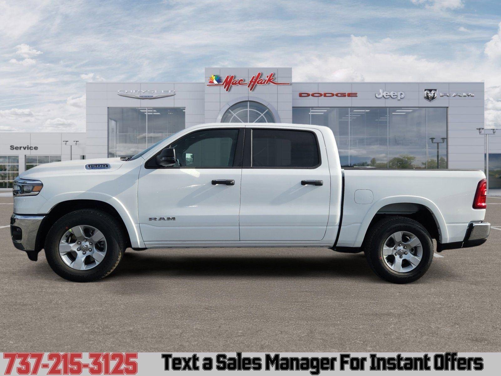 New 2026 Bright White Clear-Coat Exterior Paint RAM Lone Star image 2