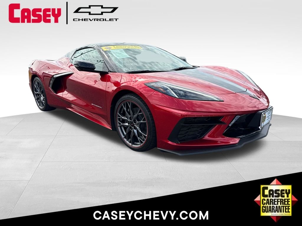 Used 2025 Red Chevrolet Stingray image 1