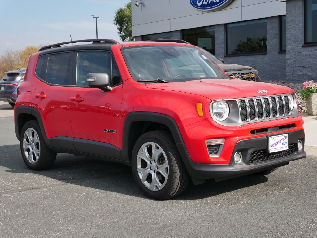 Used 2020 Jeep Renegade Limited with VIN ZACNJBD10LPL89994 for sale in Northfield, Minnesota