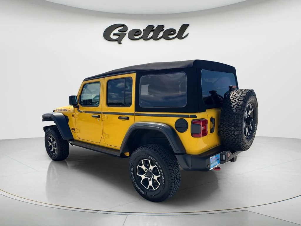Used 2021 Yellow Jeep Rubicon 4x4 image 7