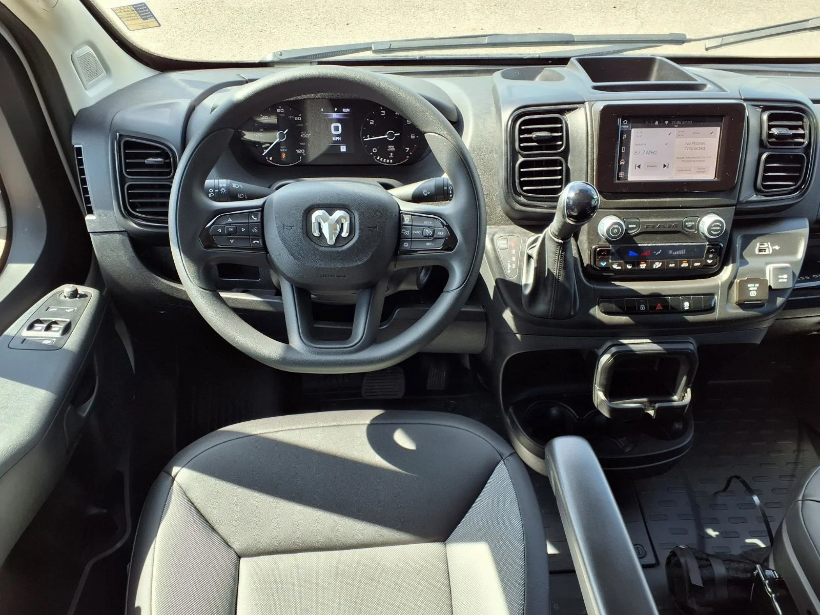 Used 2025 Bright White Clearcoat Ram Tradesman image 3