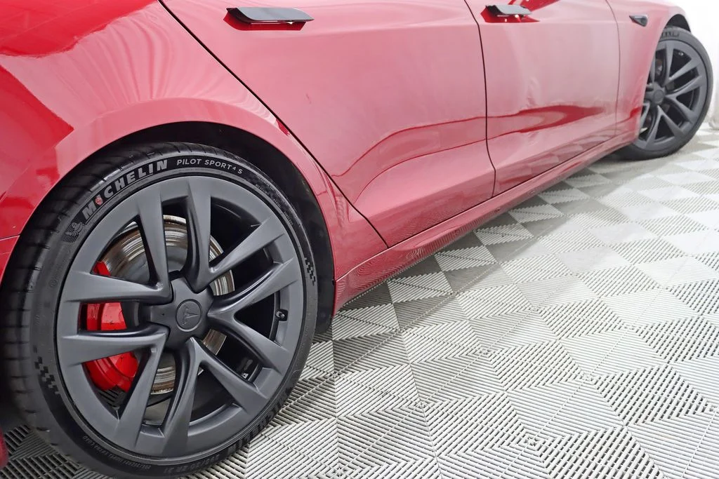 Used 2023 Red Tesla Plaid image 11