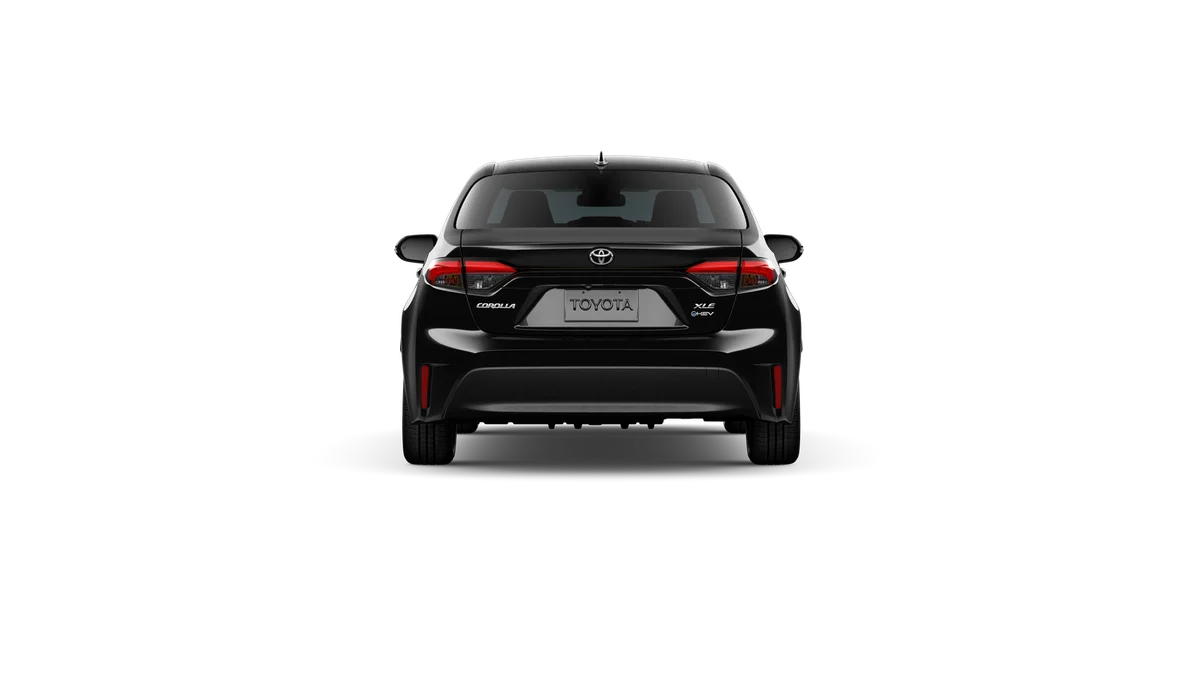 New 2026 Midnight Black Metallic Toyota Hybrid XLE image 16