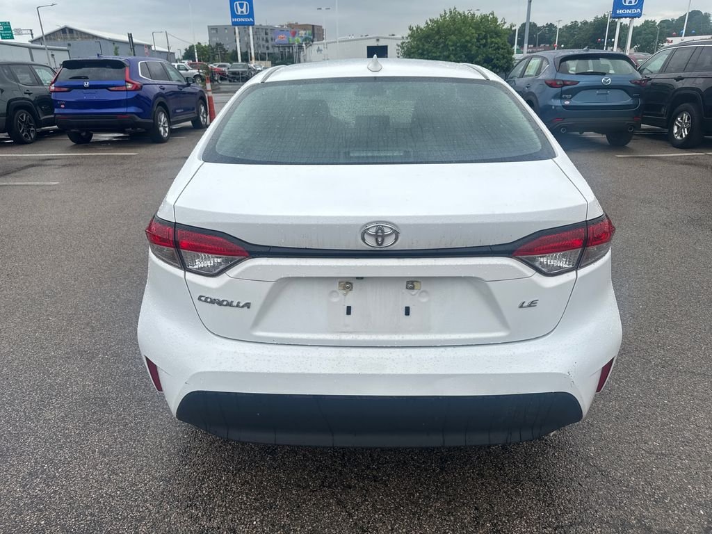 Used 2024 White Toyota LE image 6
