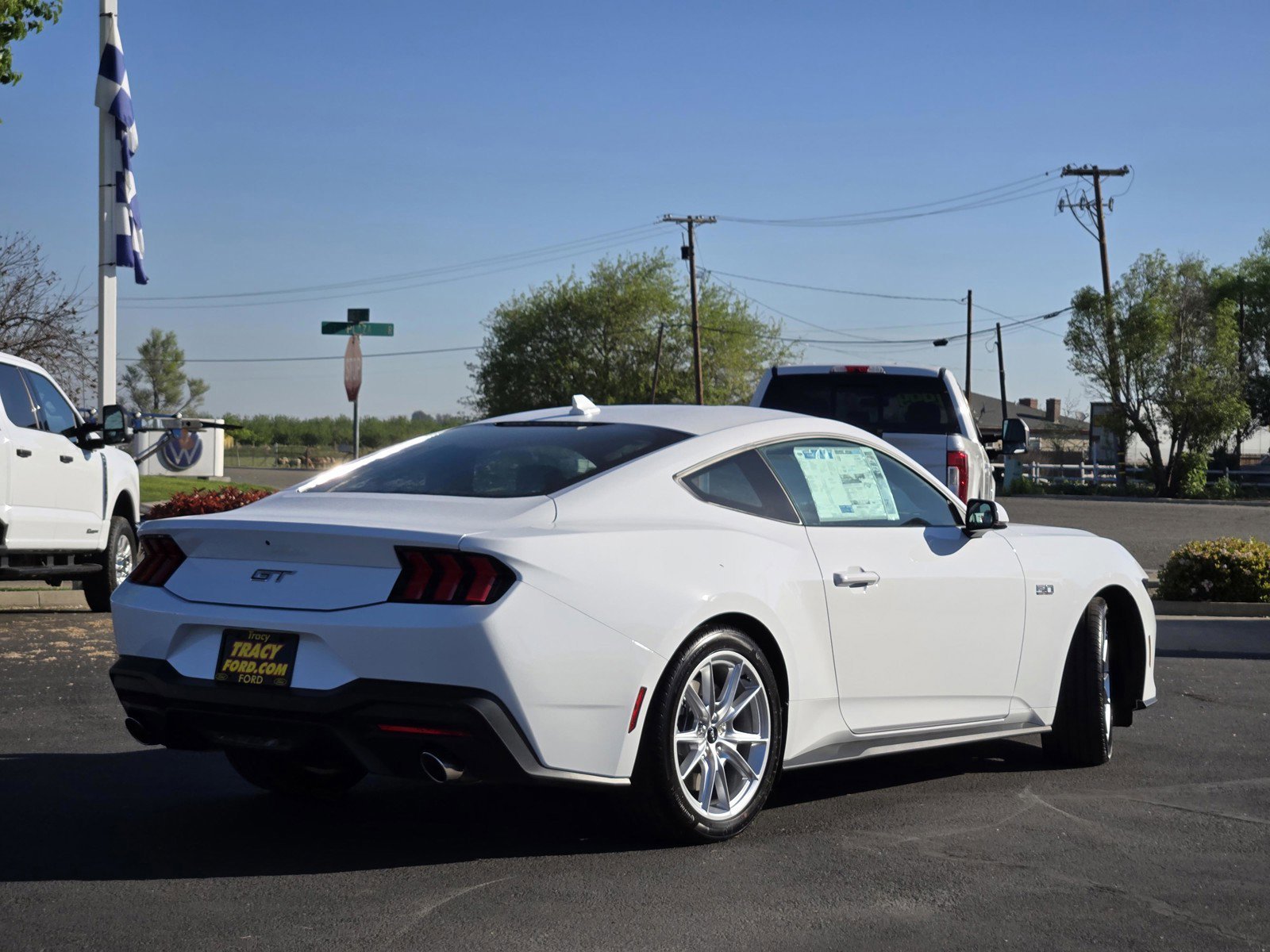 New 2026 Oxford White Ford GT Premium Fastback image 4