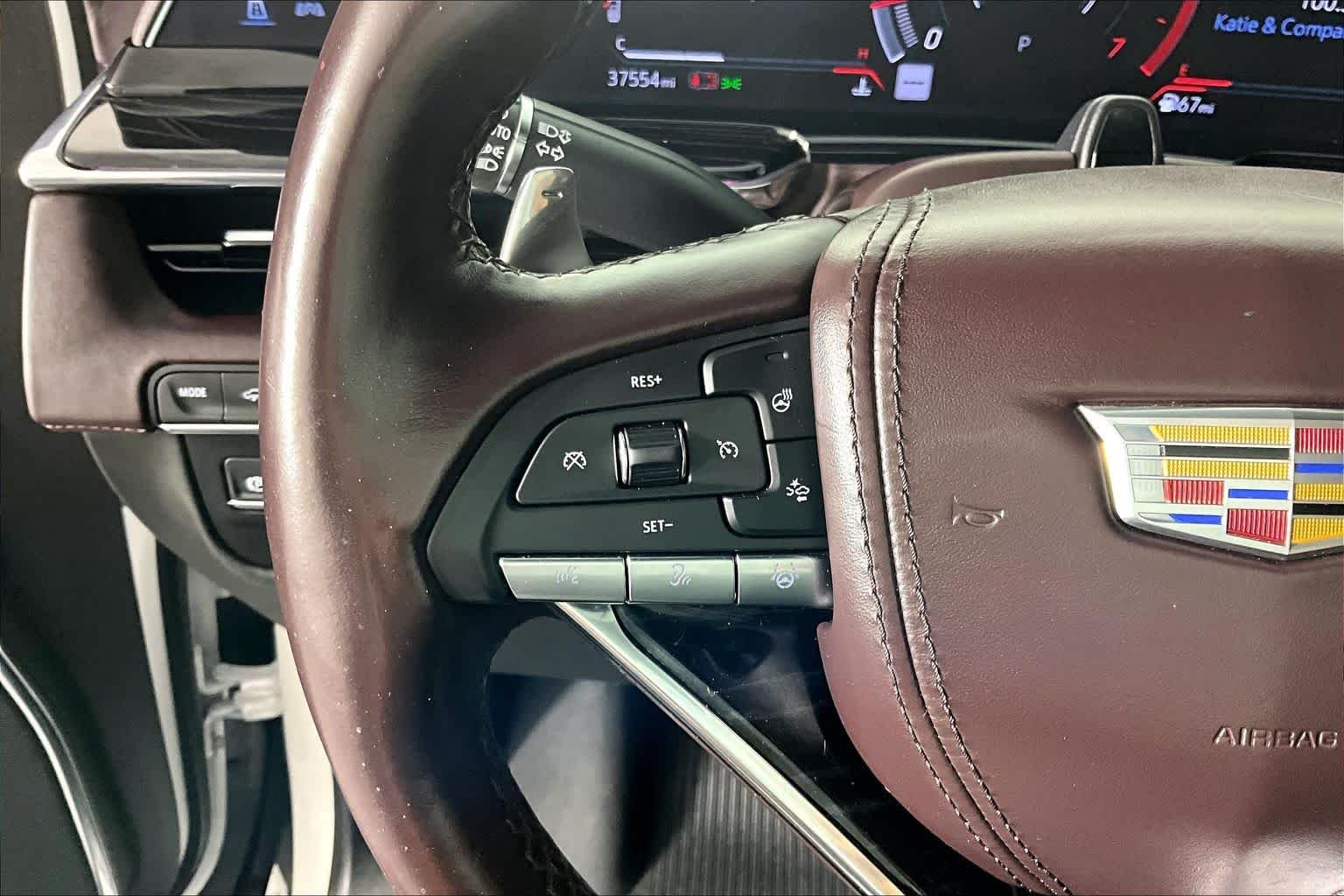 Used 2024 Crystal White Tricoat Cadillac AWD V-Series image 23