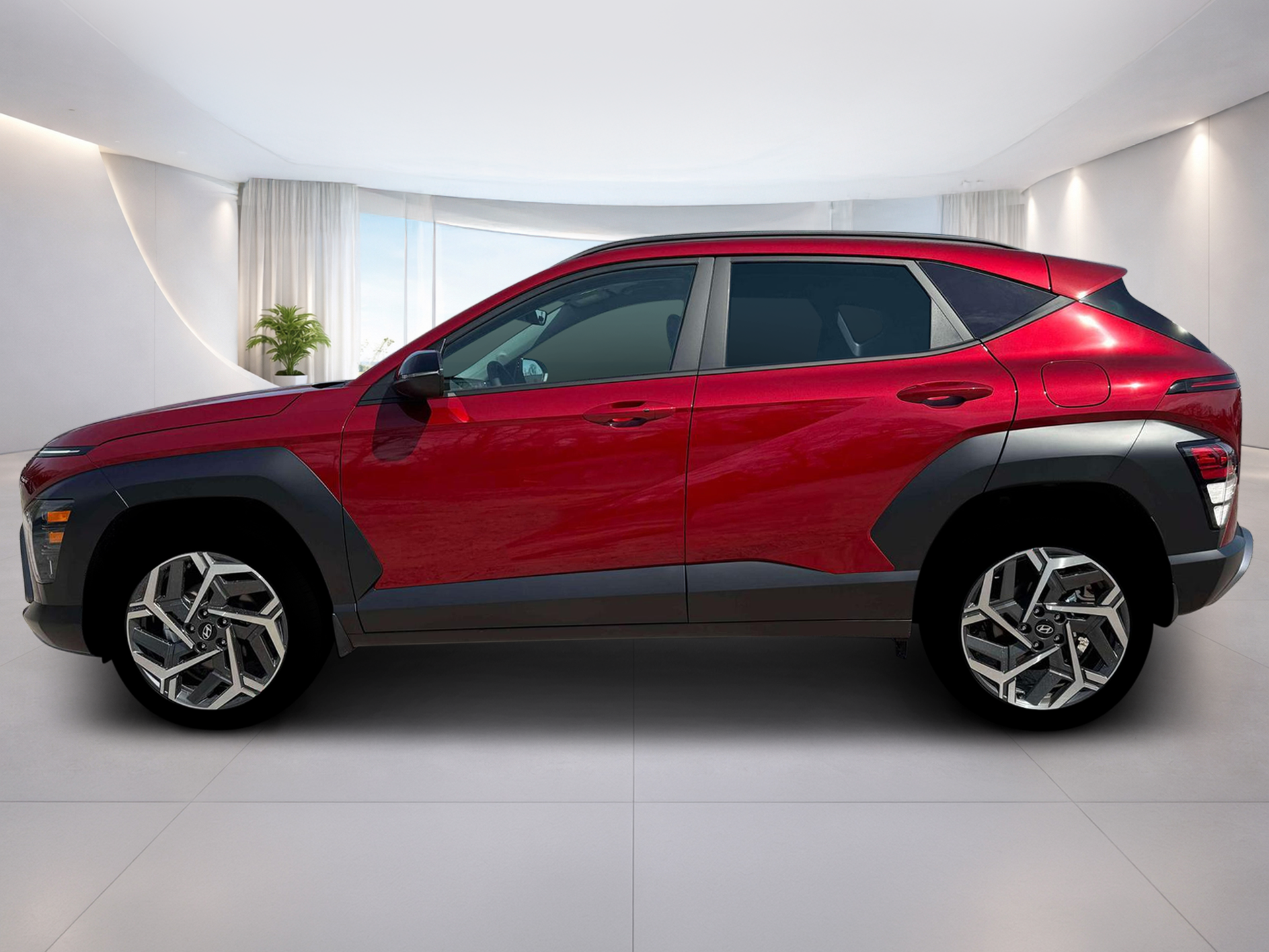 New 2026 Red Hyundai SEL Premium AWD image 3