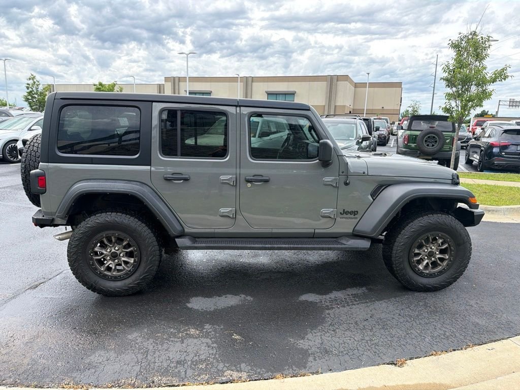 Used 2022 Gray Jeep Unlimited Sport S image 8