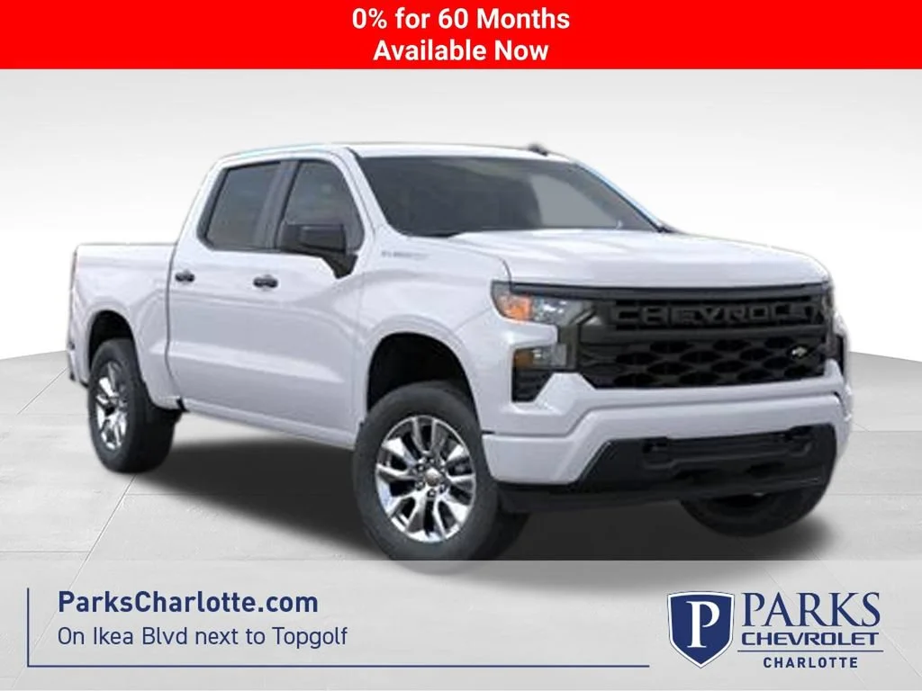 New 2026 Summit White Chevrolet Custom image 1