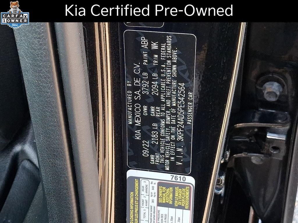 Certified Used 2023 Black Kia LXS image 27