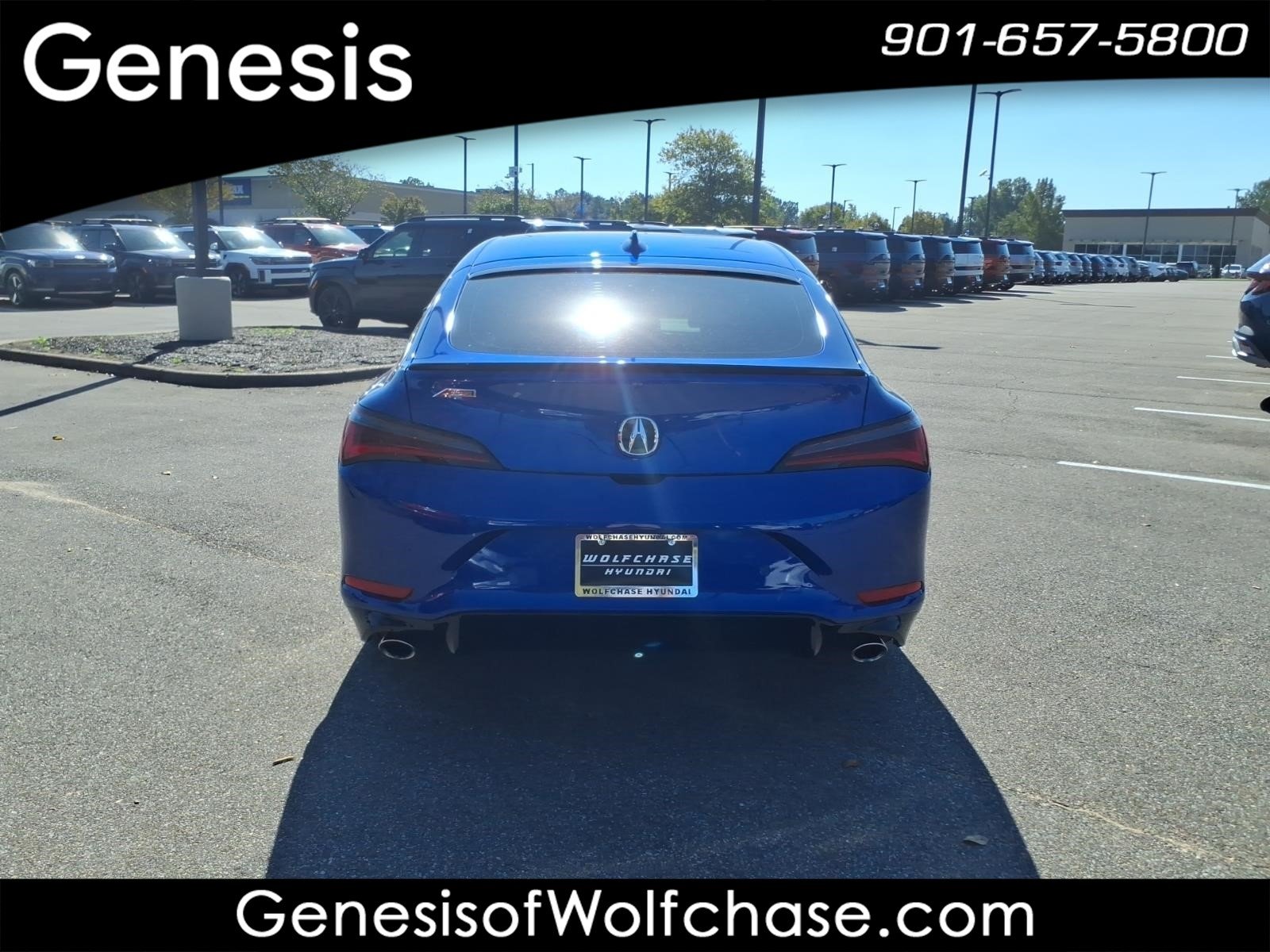 Used 2025 Blue Acura A-Spec Tech Package image 4