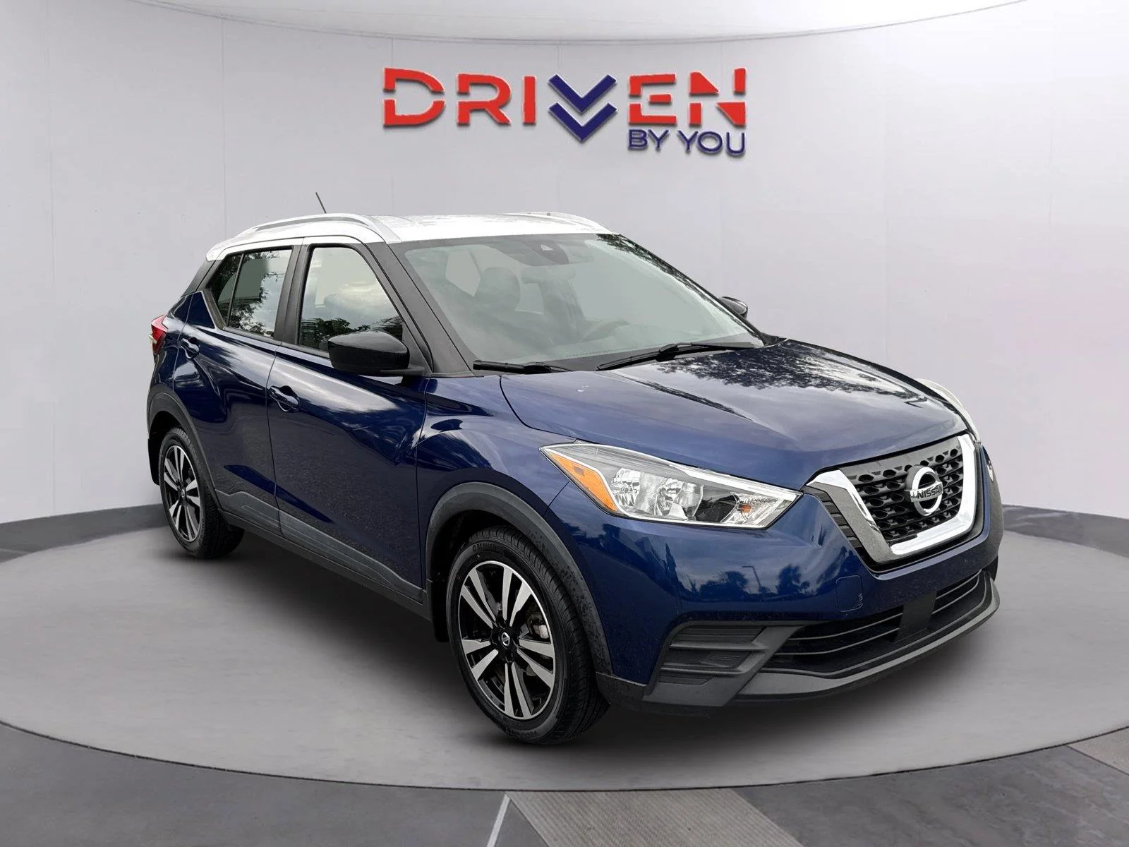 Used 2020 Deep Blue Pearl/Fresh Powder Nissan SV image 1