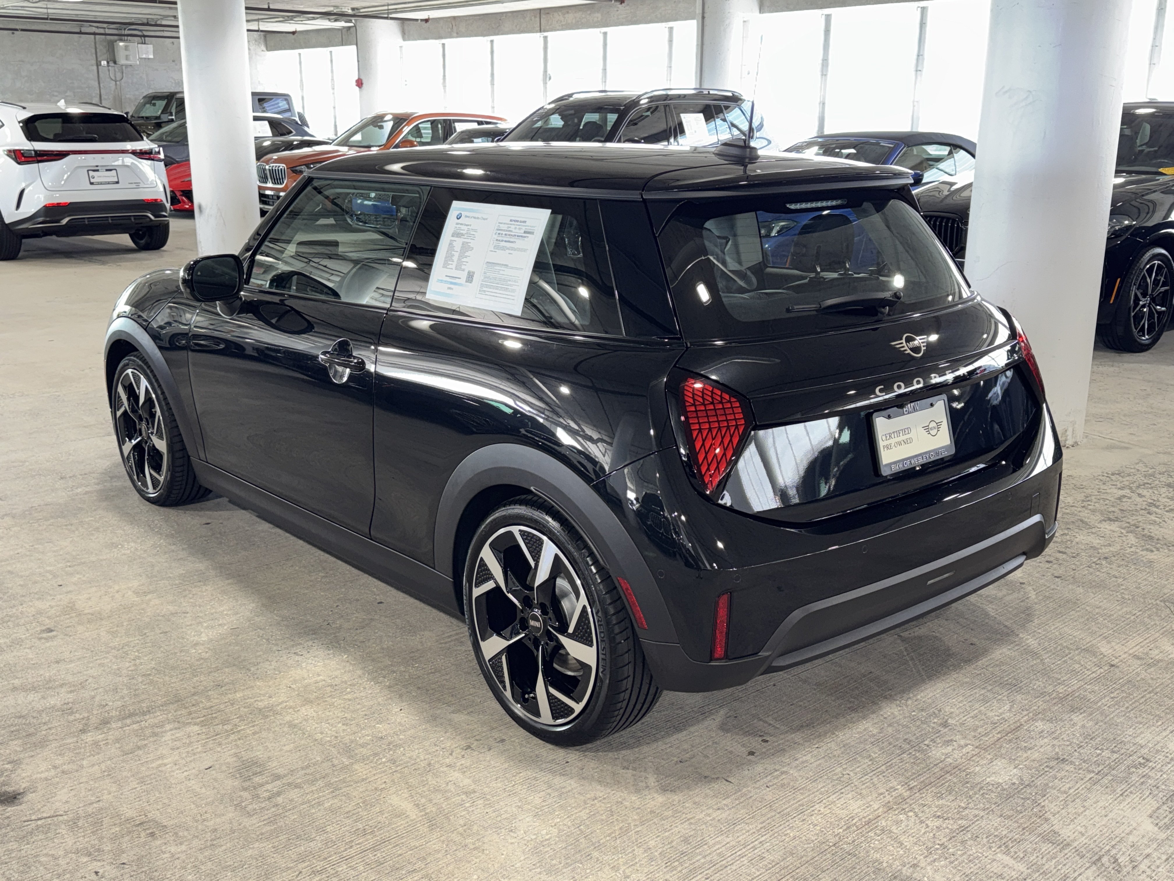 Certified Used 2025 Midnight Black II Metallic MINI Iconic image 6