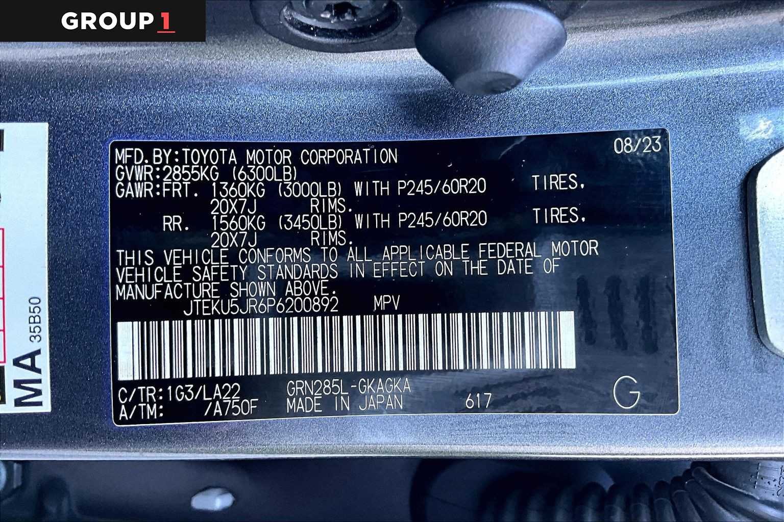Certified Used 2023 Magnetic Gray Metallic Toyota Limited image 37