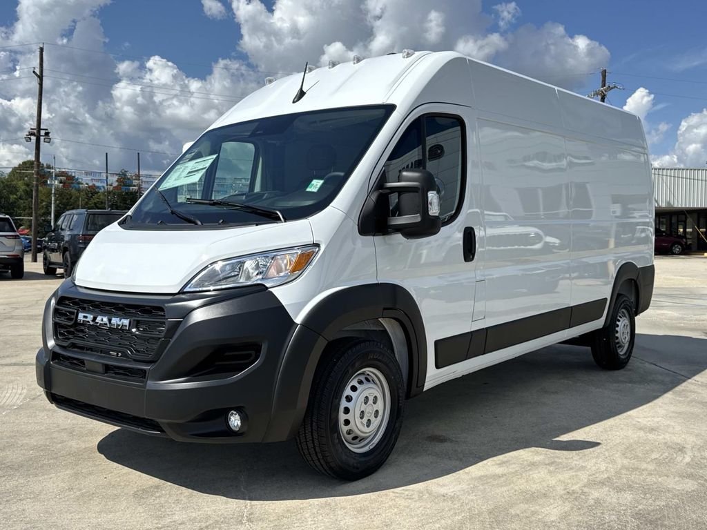 New 2026 Bright White Clear-Coat Exterior Paint RAM High Roof image 3