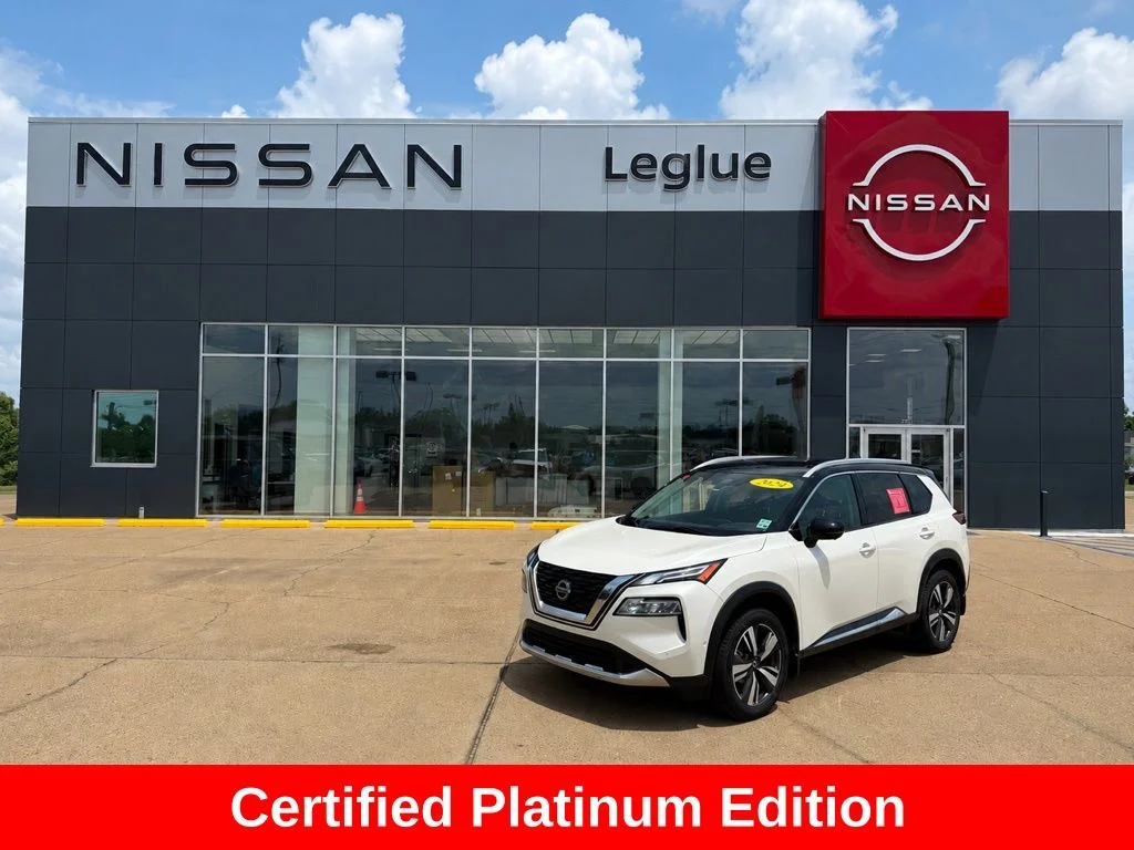 Certified Used 2023 White Nissan Platinum image 1