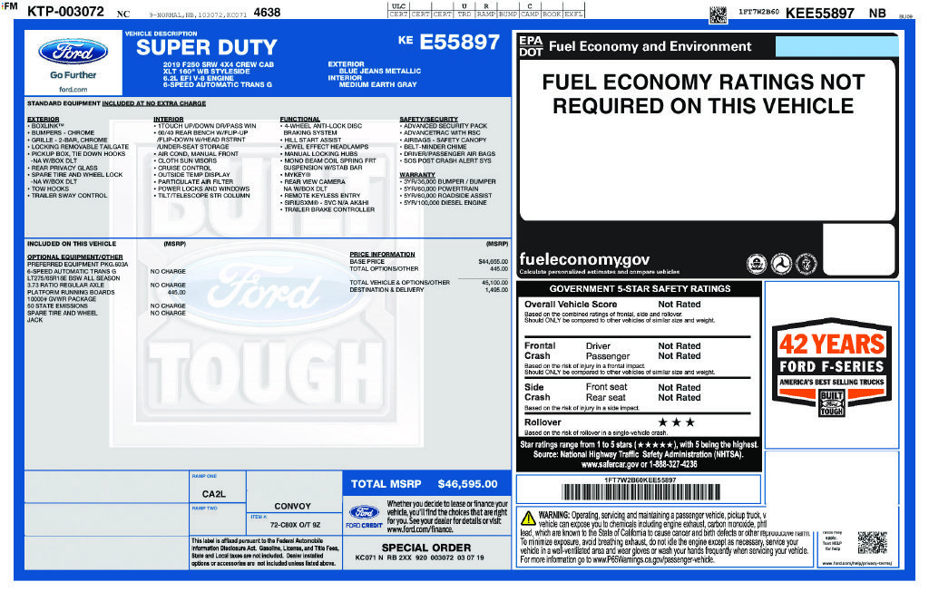 Used 2019 Blue Ford XLT image 22