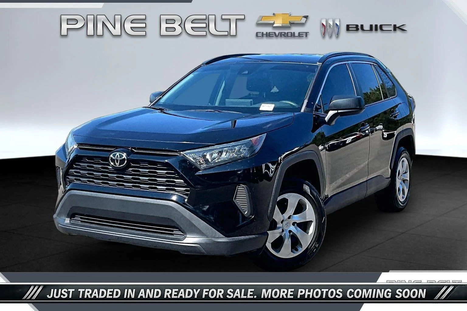 Used 2021 Midnight Black Metallic Toyota LE image 10